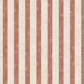 linen texture dark red stripe. Rusty copper wallpaper.