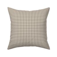 Khaki- Gingham- sss Mini- 1 16 Inch- Buffalo Plaid- Vichy Check- Neutral Checked- Linen Texture- Fall- Autumn-Thanksgiving- Cozy Cottage- Cottagecore- Earthy Tones