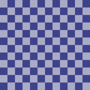 Royal Blue Plaid Check Pattern