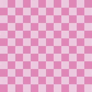 Fuchsia Pink Plaid Check Pattern