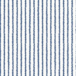 pinstripe classic blue stripes on white