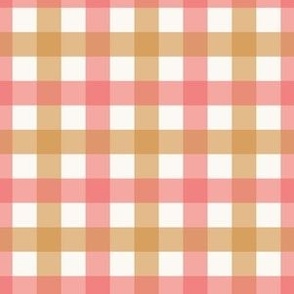 peanut butter jelly gingham - small scale 2 inch