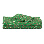 Christmas Tree IceCream Sandwich - holiday green - LAD23