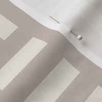 medium scale // parquet - creamy white_ silver rust blush - simple clean geometric // 6 inch repeat