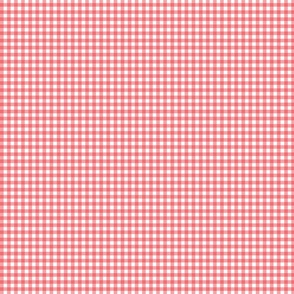 Red Gingham XS (1/4")