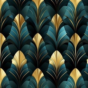 Gold-tipped Feathers