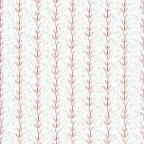 Pink Twigs Stripe