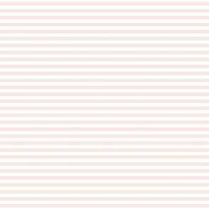 thin horizontal stripes -pastel pink and white