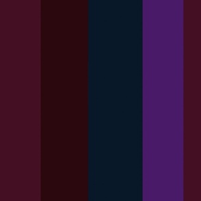 Ruby beet, purple and blue stripes