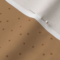 Hand Drawn Tonal Dots in Brown -  Small Scale