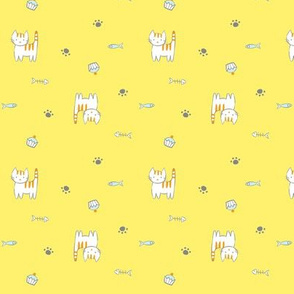18 Kitties_ Yellow