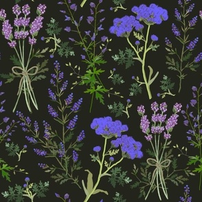 Purple Assorted Wildflowers