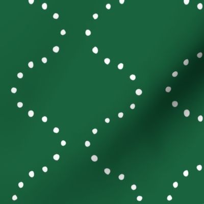 Flowing Dots - Emerald (Large Scale)