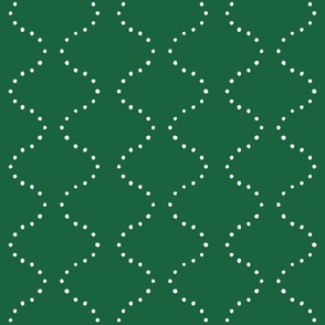 Flowing Dots - Emerald (Large Scale)