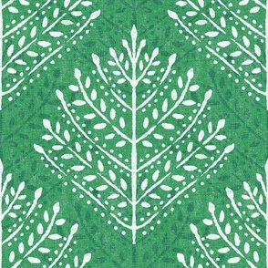 Emerald Eloise Garden Leaves Textured Regular Scale
