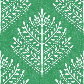 Emerald Eloise Leaves Textured Regular Scale