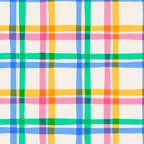 Candy Plaid - Large - Sweet