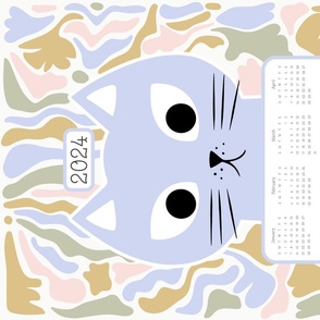 Cat Calendar 2024