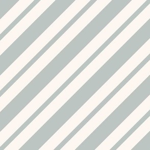 Candy Cane / medium scale / icicle beige Classical Christmas diagonal stripes pattern xmas deco