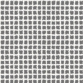 dark gray and white gingham plaid check pattern