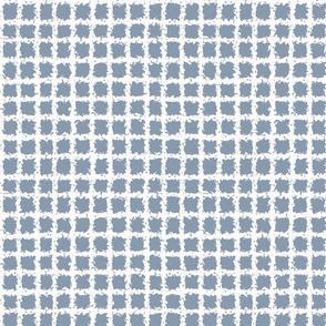 dusty blue and white gingham plaid check pattern