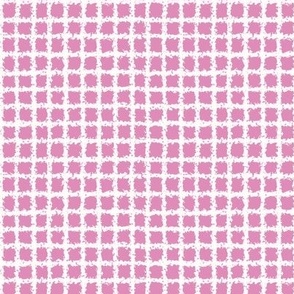 fuchsia pink and white gingham plaid check pattern
