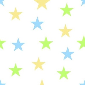Pastel Color Little Stars