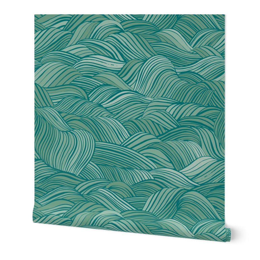 Lake Waves {Seafoam}