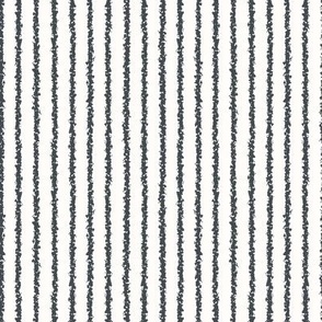 pinstripe off-black stripes on white