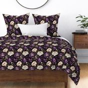 Purple Floral No 8 in SMALL