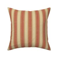 French Country Rose Ticking Stripe