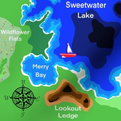 Map of Sweetwater_Lake_