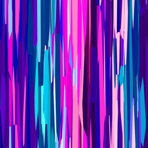 pink, blue, turquoise and purple abstract