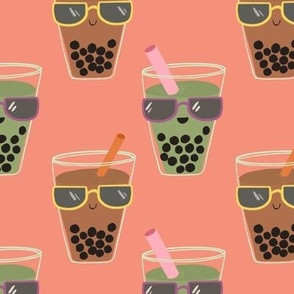 Cool Boba Bubble Tea | Refreshing Summer Sweet Treat Drink