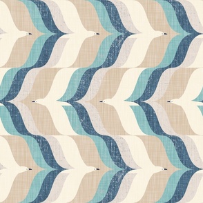 Seagull Chevron - Sand - l