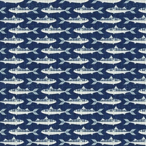 Mackerel - Classic Navy - s