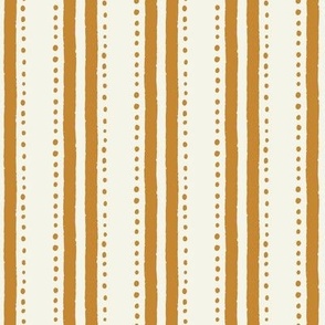 Sea Urchin Stripes - Golden | Coastal Geometric