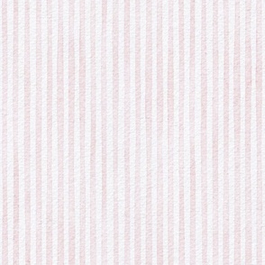 watercolor light pink stripe - cotton candy color - botanical light pink stripe wallpaper