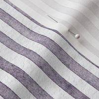 watercolor dark purple stripe - plum color - botanical purple stripe wallpaper