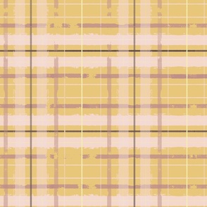 Yellow tartan/Small (SM23A-001b-01)