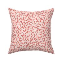 Coral Floral Dotted Nantucket Red