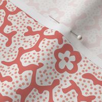 Coral Floral Dotted Nantucket Red