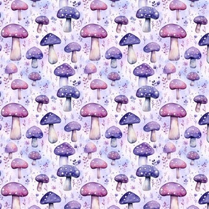 Lilac and Purple Magic Mushrooms 