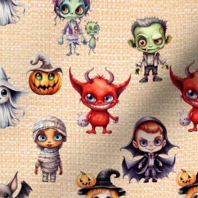 Baby Halloween Monsters