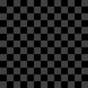 Checkerboard Black Gray