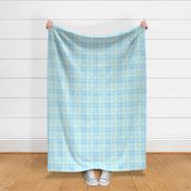 (S) Pastel Blue_Beautiful Holiday Christmas Plaid