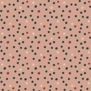 Scattered Dots - Pink 2in