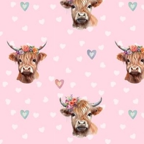 Valentine's Highland Cows