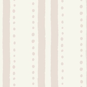 Sea Urchin Stripes - Large - Dusty Lilac | Coastal Geometric