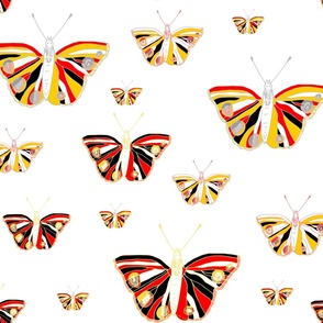 PNG themed butterflies!
